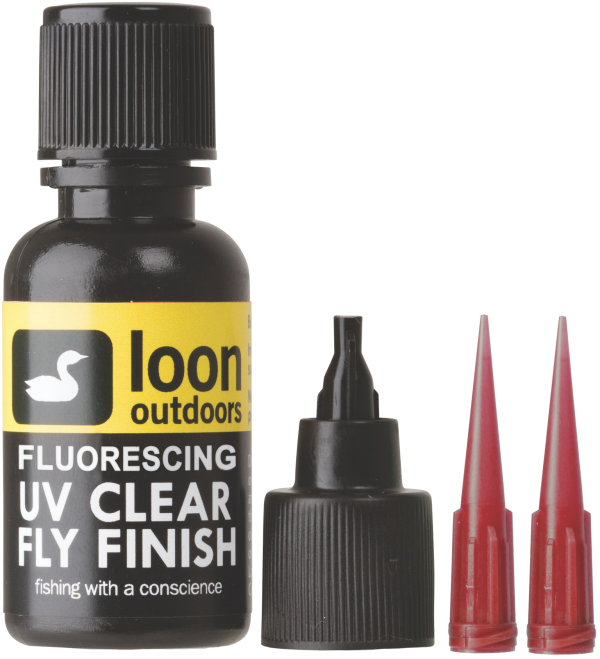 Loon UV Fluorescing Clear Fly Finish